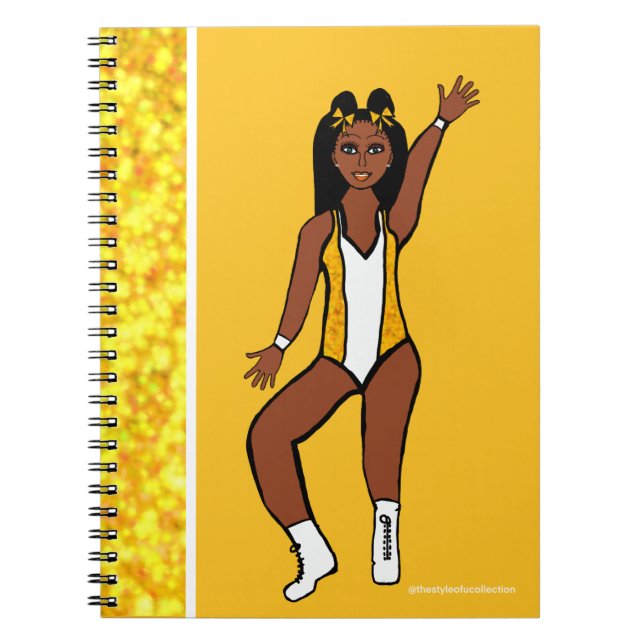 Carnet Dancer Yellow Spark (Devant)