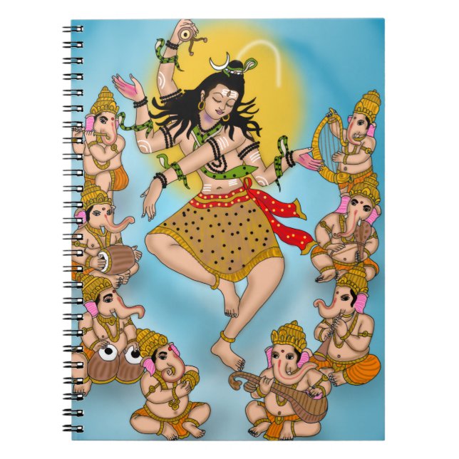 Carnet Dancing Shiva Notebook (Devant)