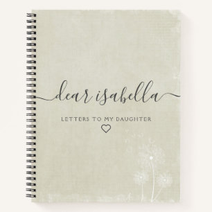 Carnet Dandelion souhaite à Calico Cher souvenir fille