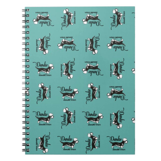 Carnet "Dandie Dinmont Terrier"  (Devant)