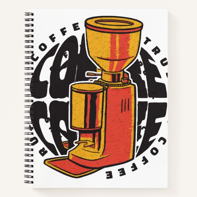 Carnet Dans Café nous avons confiance (Devant)