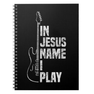 Carnet Dans Jésus Nom I Play Guitar Christian Guitar Play