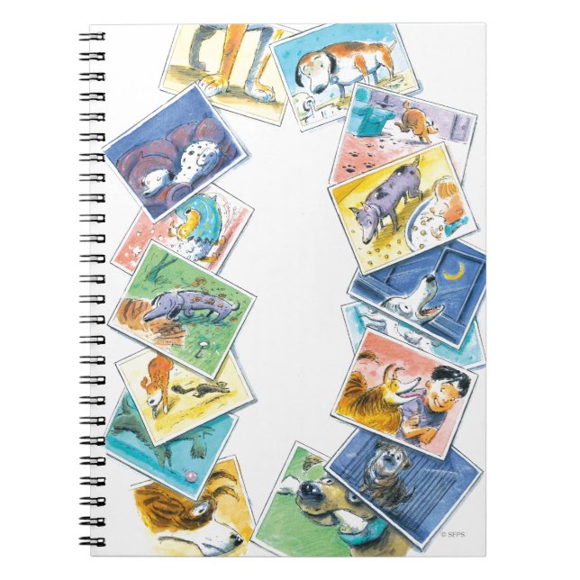 Carnet Dans la vie d'un chien (Devant)