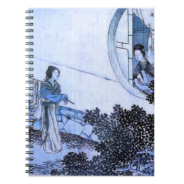 Carnet Dans le Vieux Japon (version bleue) (Devant)