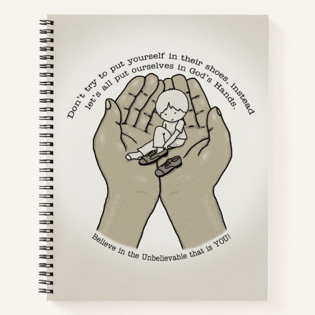 Carnet Dans les mains de Dieu (Devant)