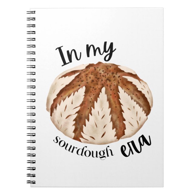 Carnet Dans Mon Ère Du Sourdough (Devant)