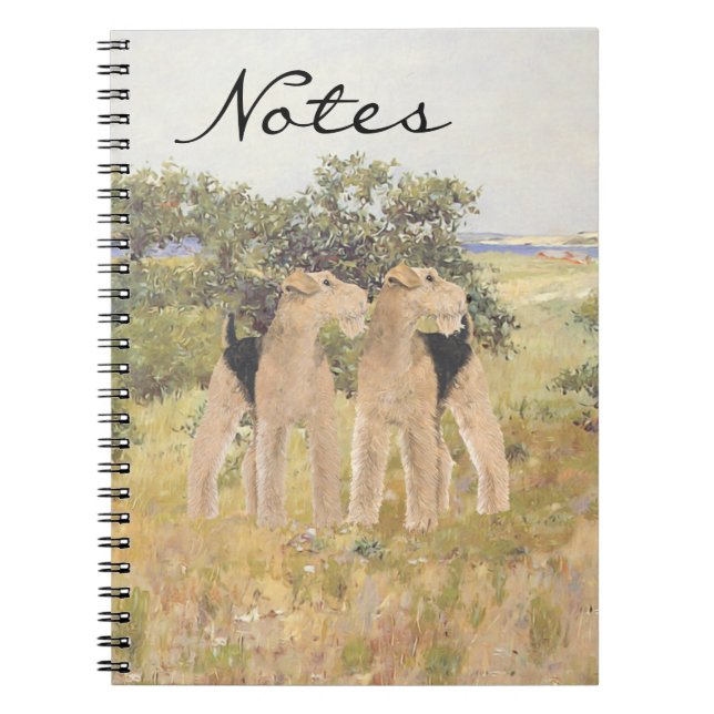 Carnet Dans un pré doré (Devant)