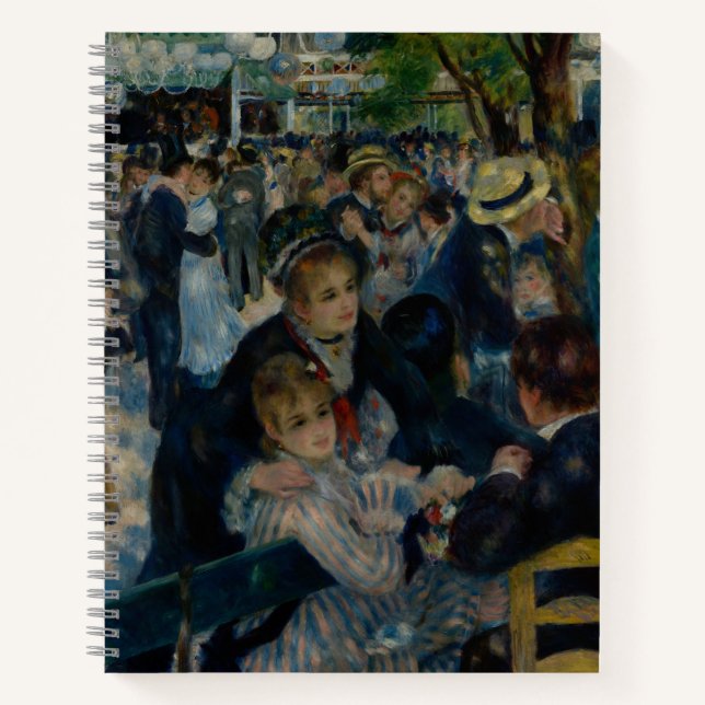 Carnet Danse au Moulin de la Galette - Auguste Renoir (Devant)