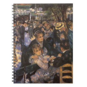 Carnet Danse au Moulin de la Galette par Pierre Renoir