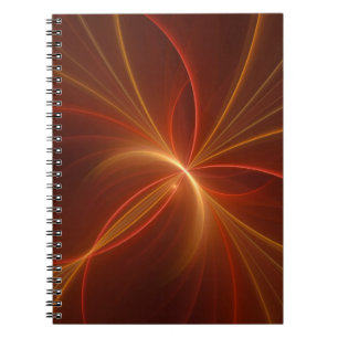 Carnet Danse Avec La Lumière Moderne Art Fractal Abstrait