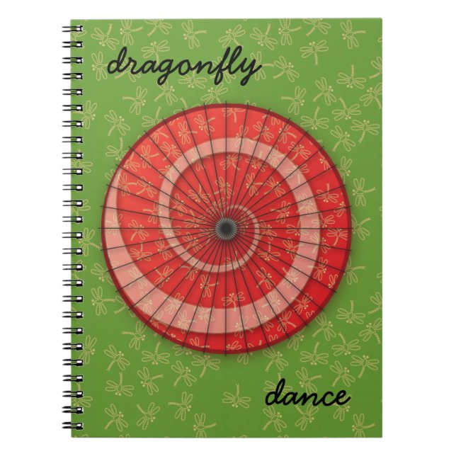 Carnet danse de libellule (Devant)