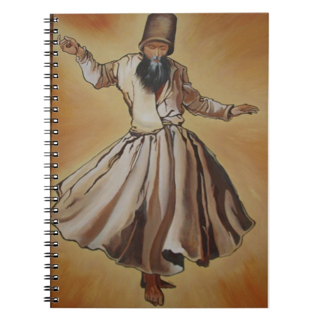 Carnet Danser Dervish Dynastie ottomane Art (Devant)