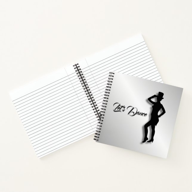 Carnet Danseur à claquettes Allons danser (Intérieur)