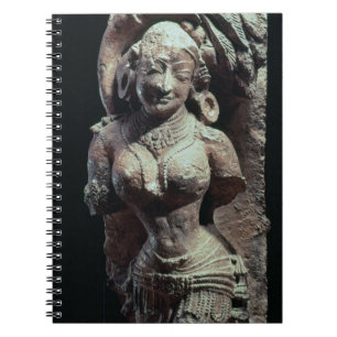 Carnet Danseur, du temple de Sun de Kanara, Indien, 13t