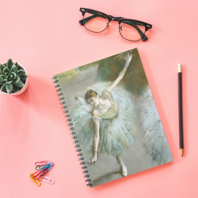 Carnet Danseur en vert | Edgar Degas (Créateur téléchargé)