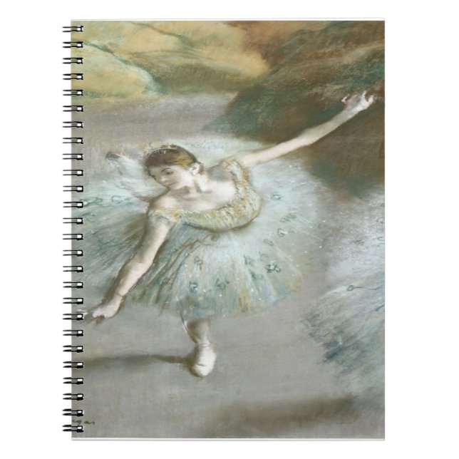 Carnet Danseur en vert par Edgar Degas (Devant)