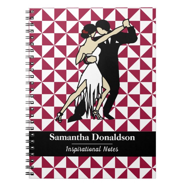 Carnet Danseurs de tango (Devant)