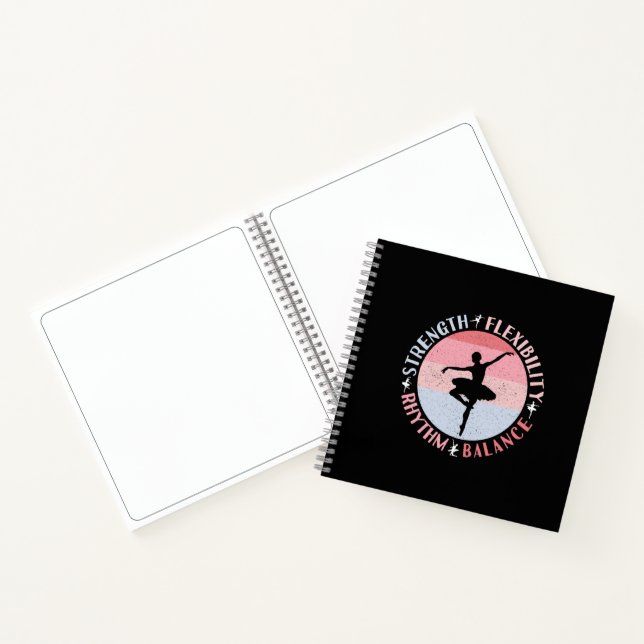 Carnet Danseuse de Ballet Ballerine - Valeurs de Mentalit (Intérieur)