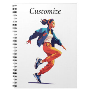 Carnet Danseuse Hip hop Thunder_Cove