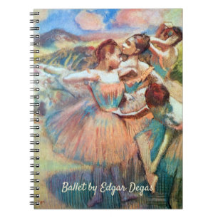 Carnet Danseuses dans un paysage d'Edgar Degas