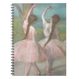 Carnet Danseuses en rose Edgar Degas