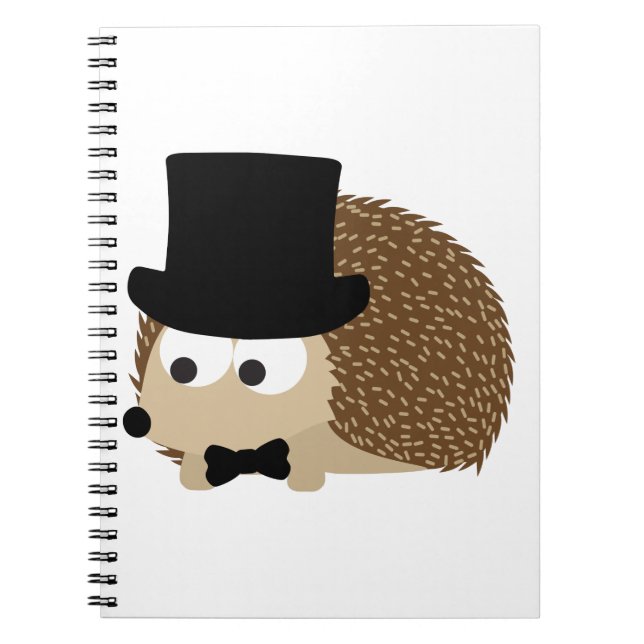 Carnet Dapper Hedgehog (Devant)