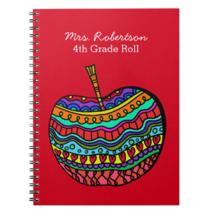 Carnet d'Apple de l'art populaire du professeur