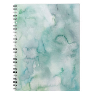 Carnet d'aquarelle d'inspiration océanique Abstrai