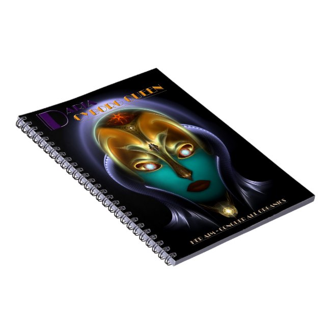 Carnet Daria Cyborg Queen (Côté Droit)
