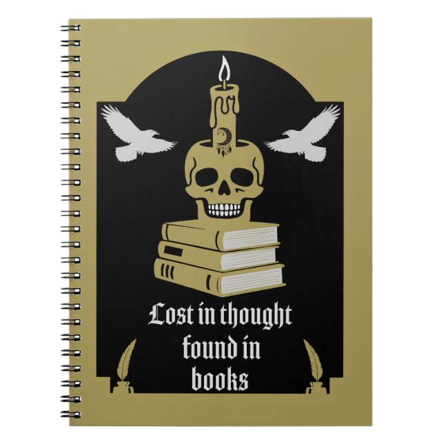 Carnet Dark Academia Aesthetic (Devant)