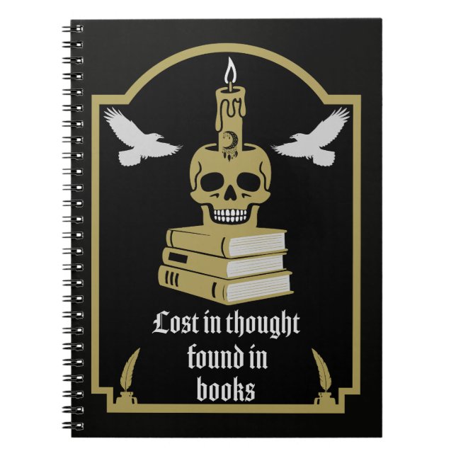 Carnet Dark Academia Aesthetic (Devant)