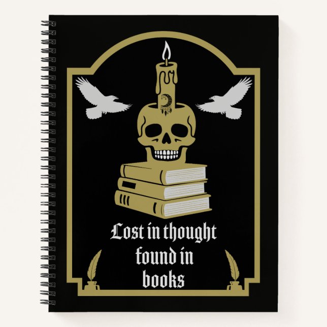 Carnet Dark Academia Aesthetic (Devant)