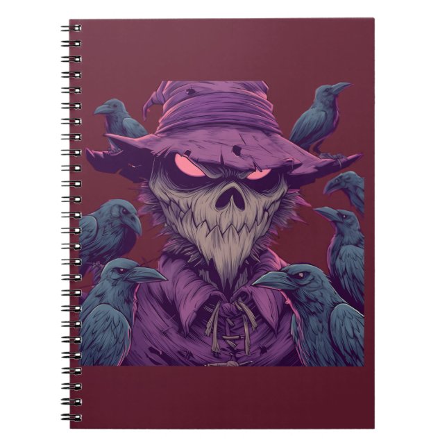 Carnet Dark Fantasy Raven (Devant)