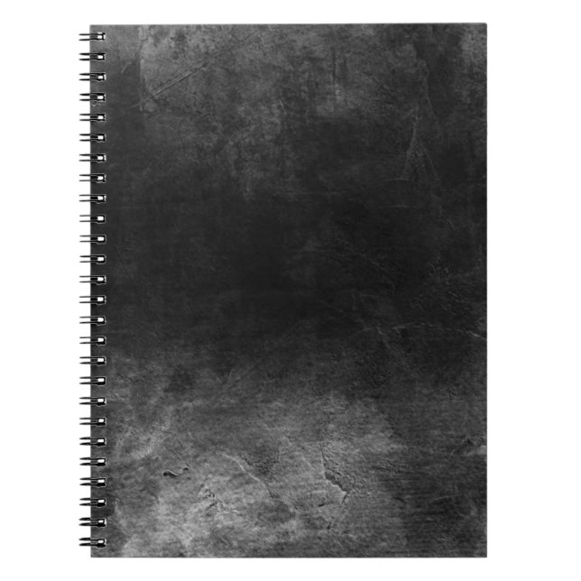 Carnet Dark Grunge - B&W (Devant)