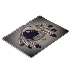 Carnet d'art autochtone Spirit Buffalo Metis Book