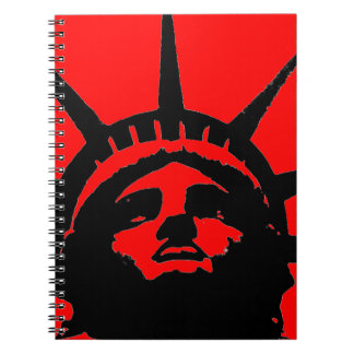 Carnet d'art Black Red Pop de Liberty