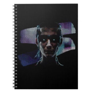 Carnet d'art Cyberpunk Warrik ASCII