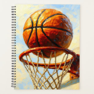 Carnet d'art de basketball - Journal de conception