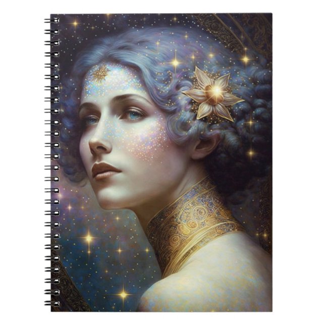 Carnet d'art de la déesse cosmique Imaginaire (Devant)