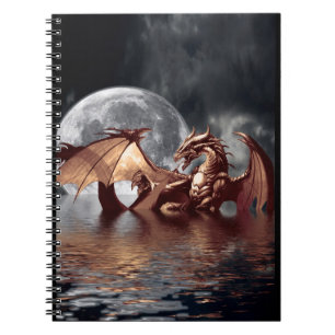 Carnet d'art Dragon & Moon Imaginaire