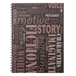 Carnet d'art du mot de l'auteur de fiction de