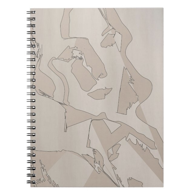 Carnet d'art en ligne minimale Abstrait (Devant)