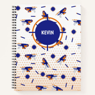 Carnet Dart Gun Battle War Boys Motif cible