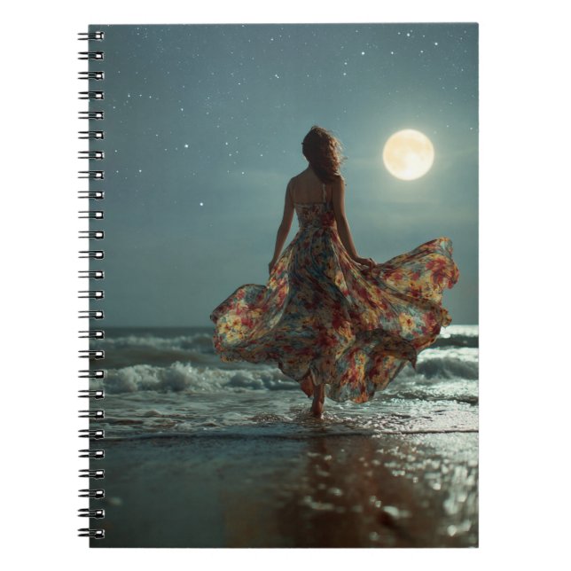 Carnet d'art nocturne Starry Ocean Dream (Devant)