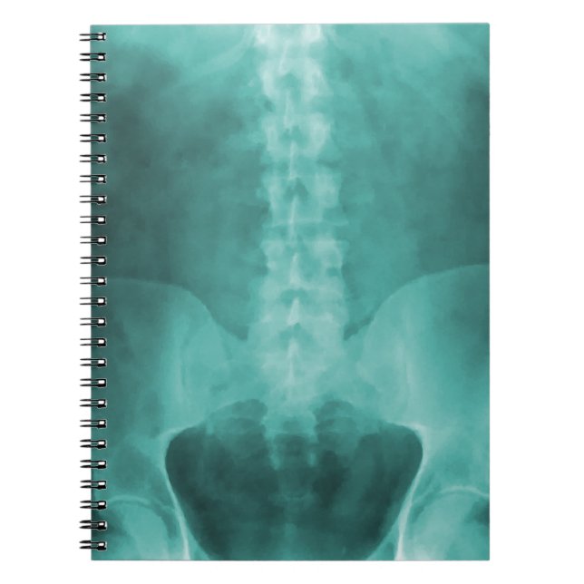 Carnet d'art numérique Aqua X-Ray (Devant)
