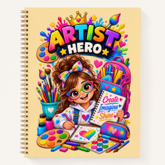 Carnet d'art pour enfants | Journal créatif pour j
