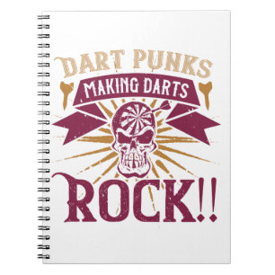 Carnet Darts - Dart Punks Fabriquant Darts Rock!