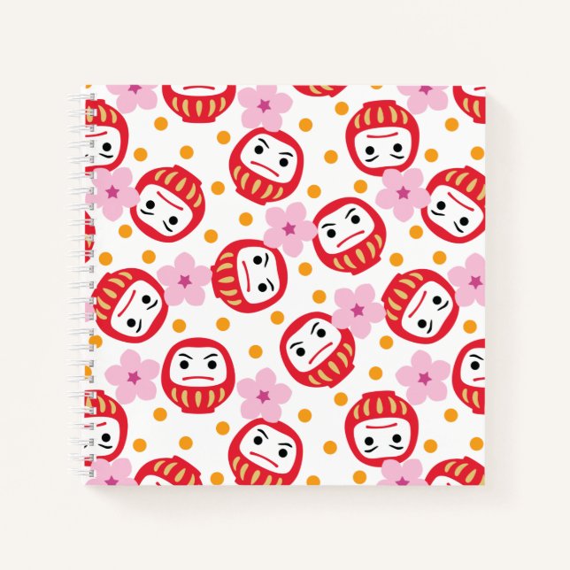 Carnet Daruma (Devant)