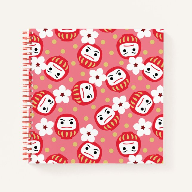 Carnet Daruma (Devant)
