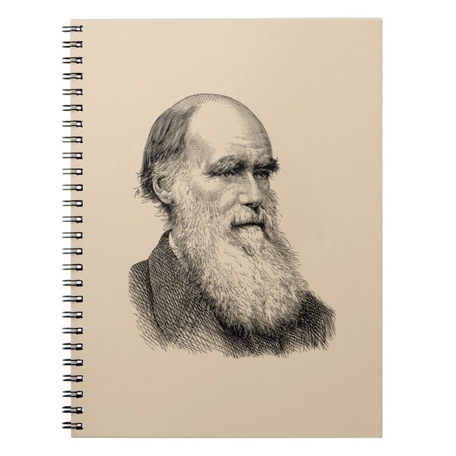Carnet Darwin Portrait Evolution/ Charles Darwin (Devant)
